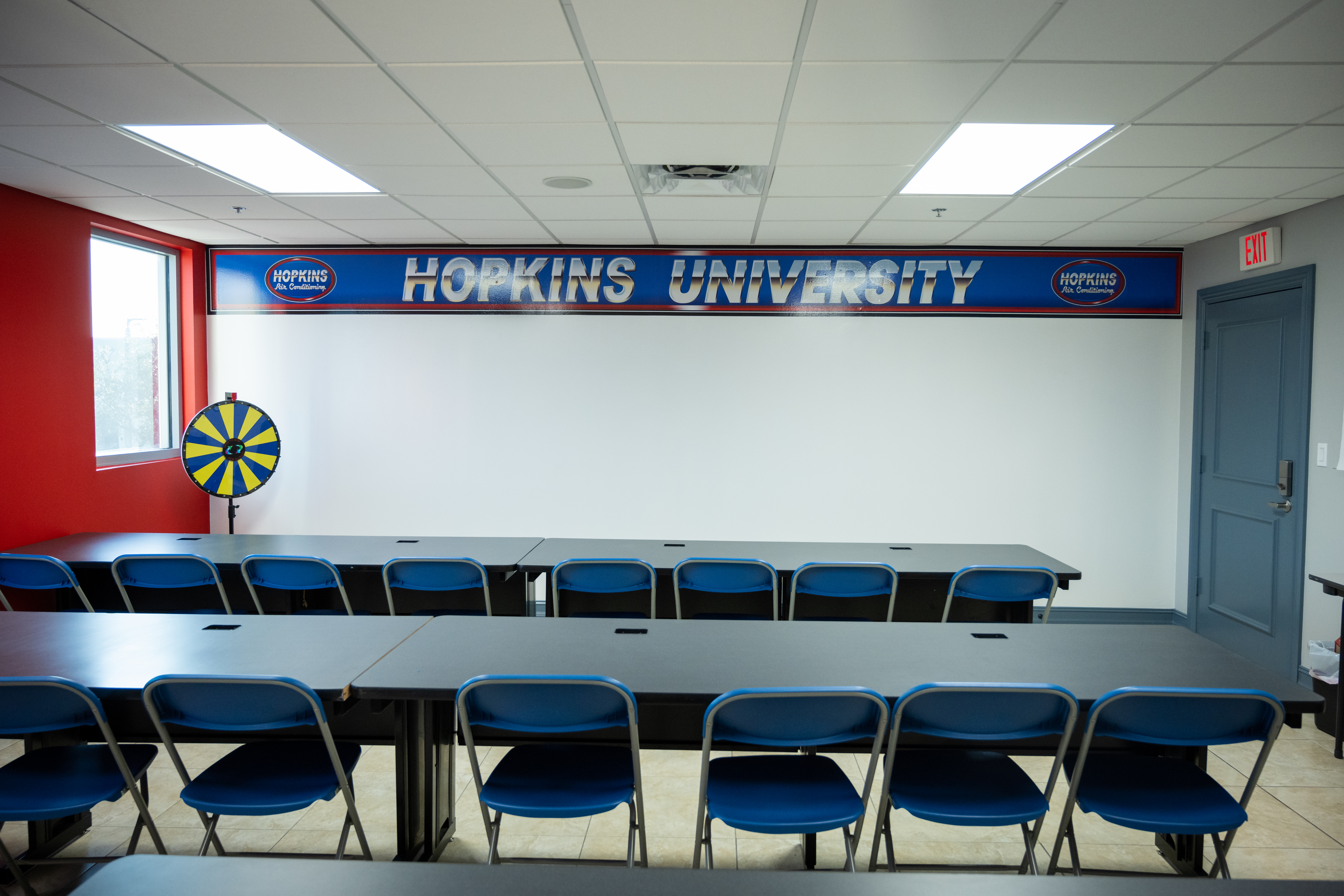 Inside Hopkins AC's training room