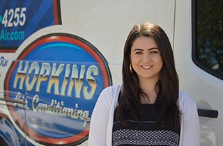 Brittany Fonseca – Dispatcher at Hopkins Air Conditioning in West Palm Beach, Florida